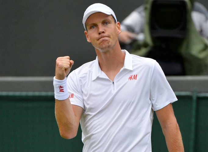 Tomáš Berdych na Wimbledonu 2013