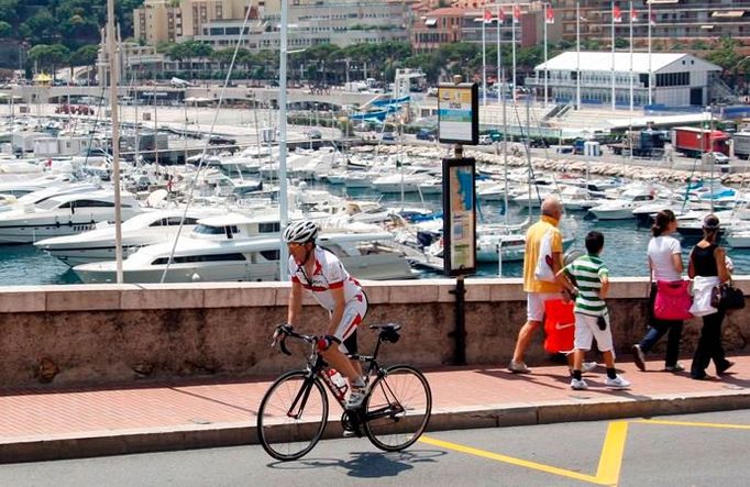 Monako se připravuje na start Tour de France.