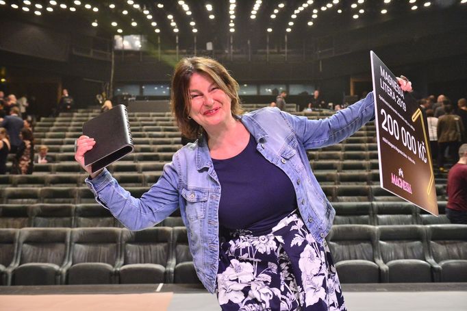 Radka Denemarková, autorka loňského vítězného románu Hodiny z olova.