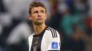 Zklamaný Thomas Müller po zápase MS 2022 Kostarika - Německo