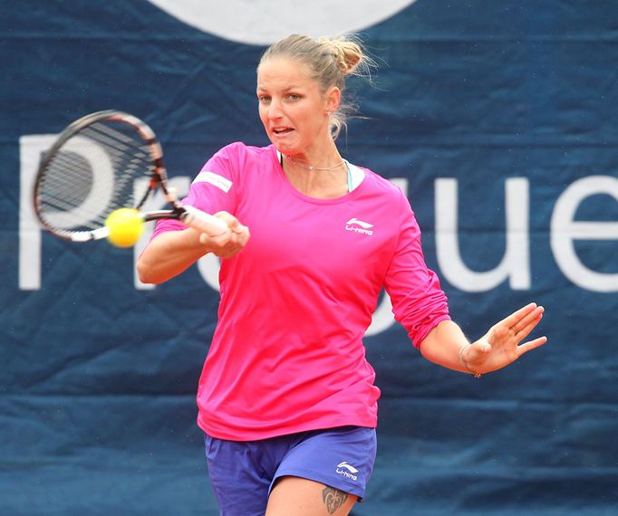 Karolína Plíšková na Sparta Prague Open 2014