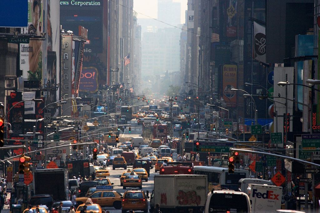 Foto: Podívejte se, jak smog zahaluje život ve městech - USA