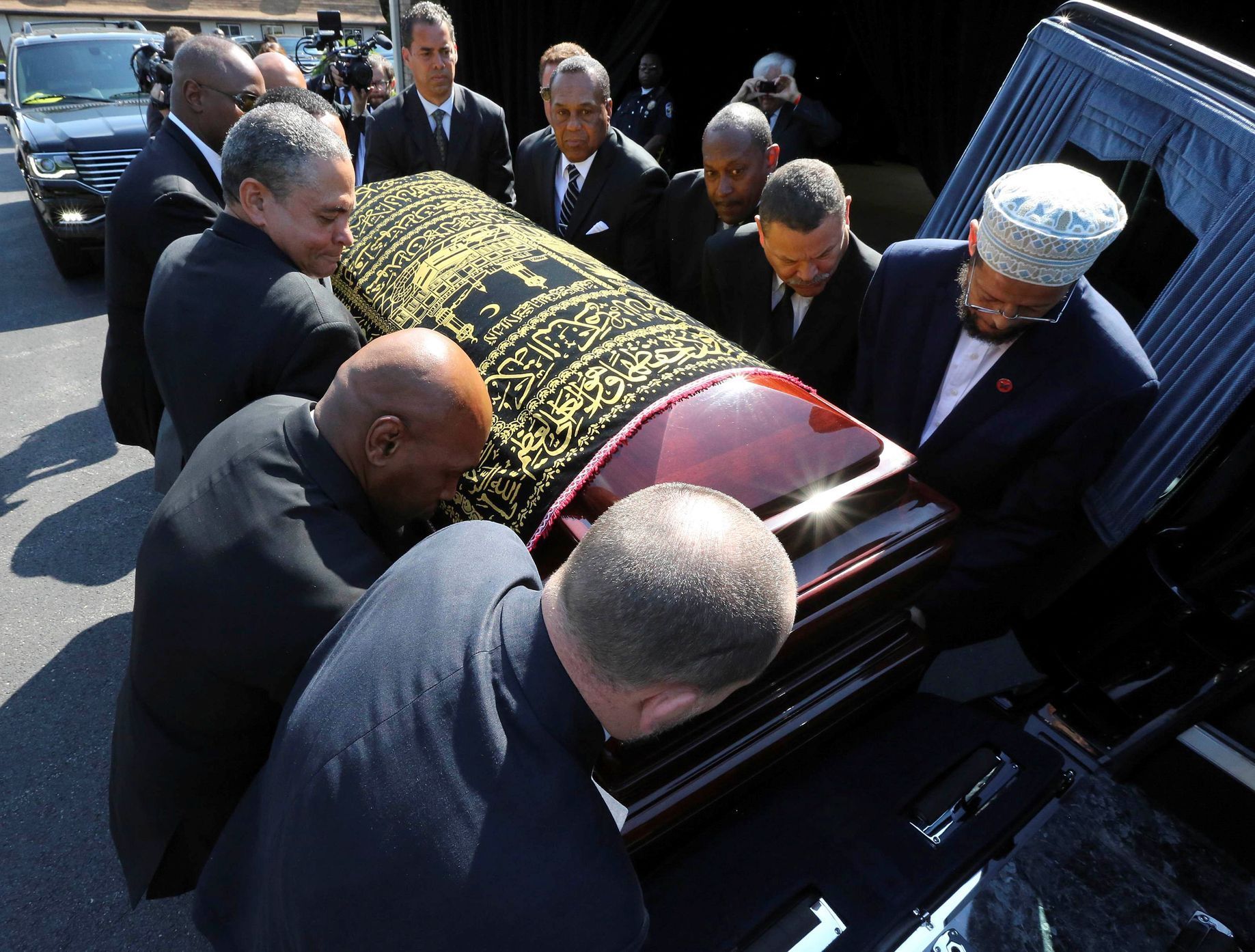 Pohřeb Muhammada Aliho