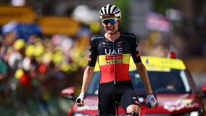 Tim Wellens už ví, že vyhraje 15. etapu Tour de France