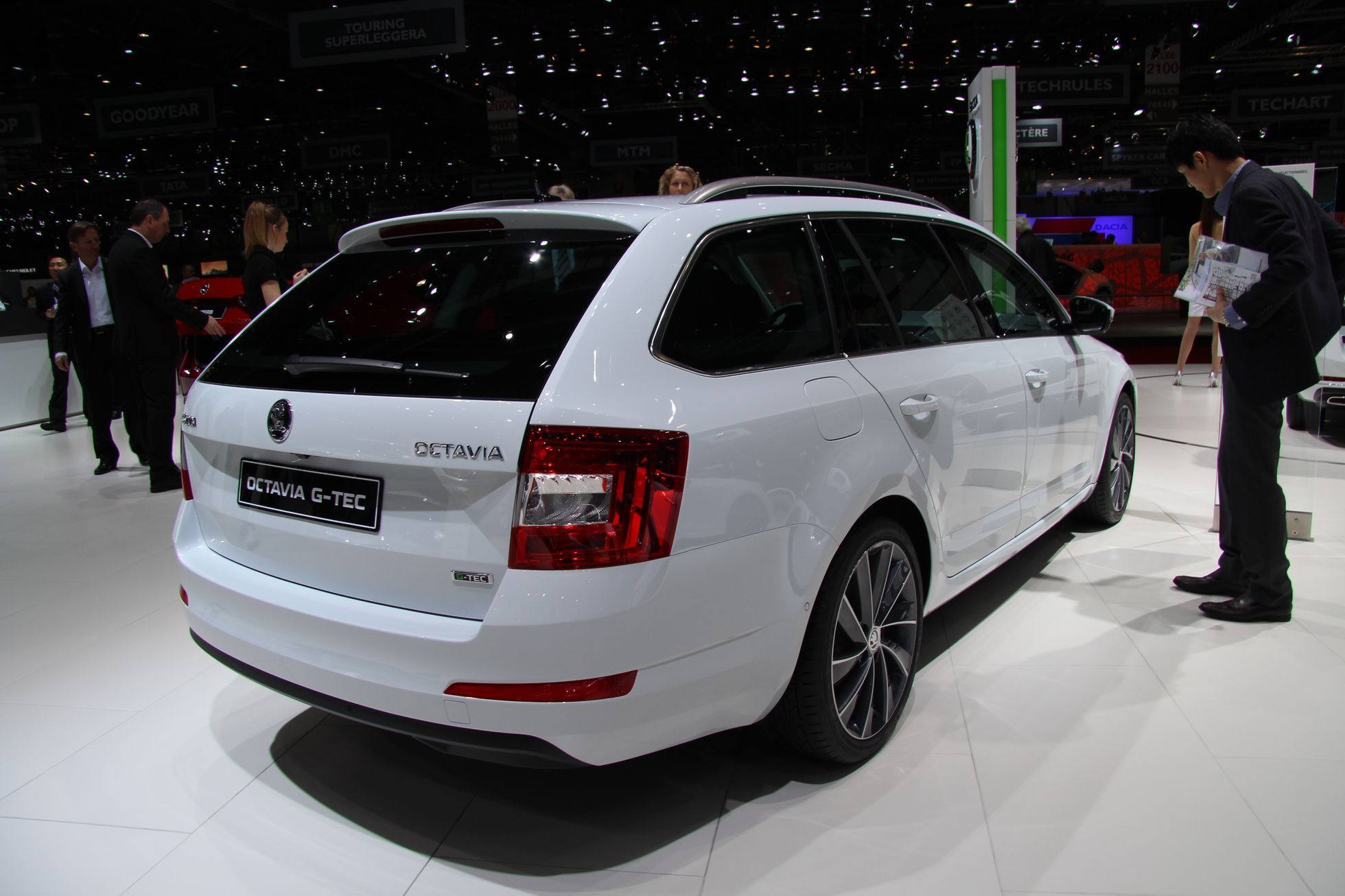 Škoda v Ženevě - Octavia Combi G-TEC DSG