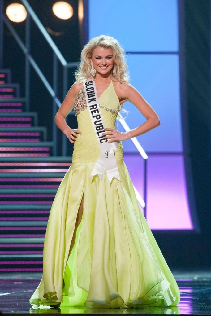 Finalistka Miss Universe - Miss Slovensko Anna Amenová