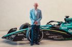 Adria Newey s monopostem Aston Martin