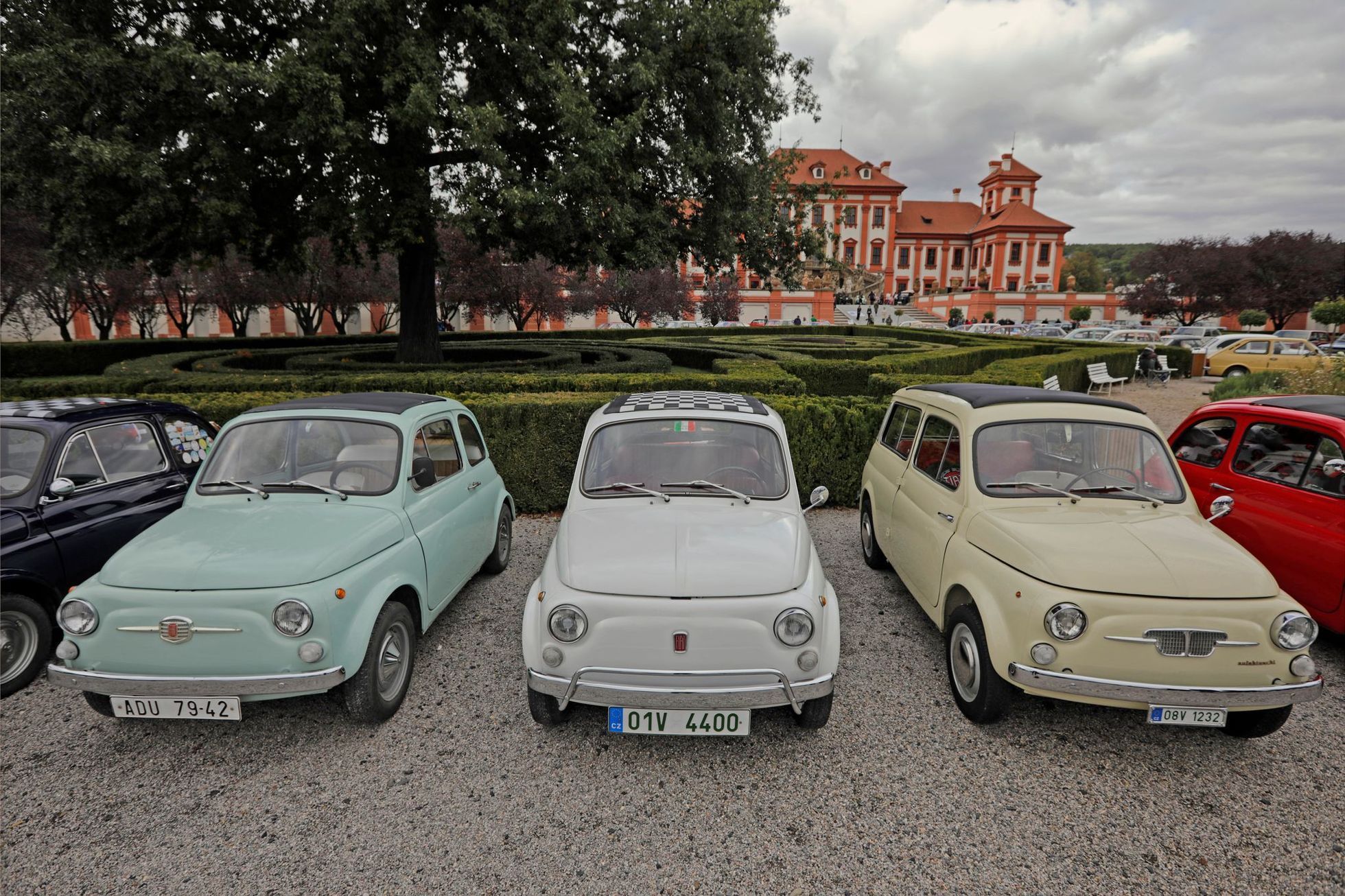 Fiat sraz 125 let Praha