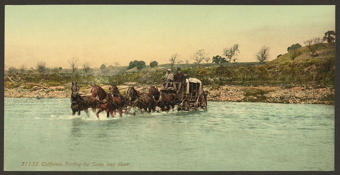 USA před 120 lety - fotochoromy se sbírek knihovny Kongresu (Library of Congress)