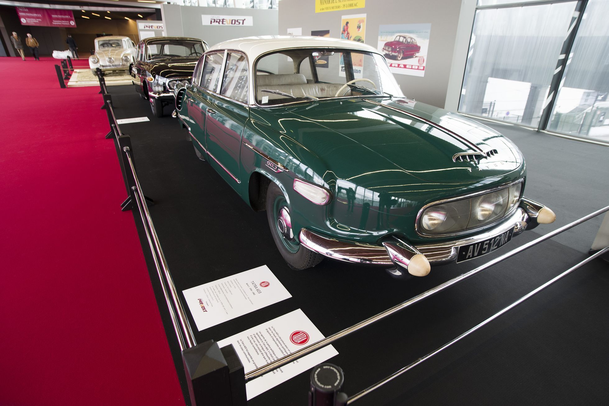 Výstava Tatry na Retromobile 2020
