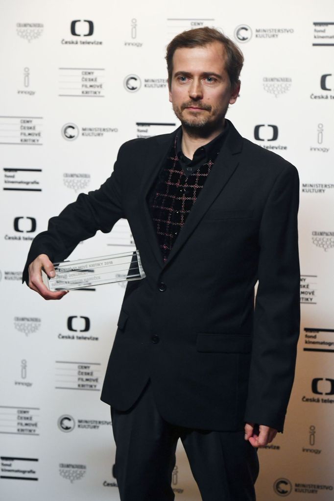 Režisér Dálavy Martin Mareček převzal cenu za nejlepší dokument.