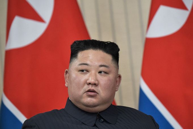 Severokorejský lídr Kim Čong-un.