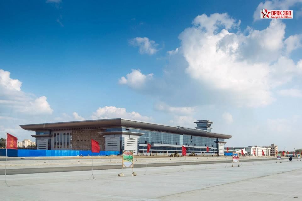 letiště v Pyongyangu