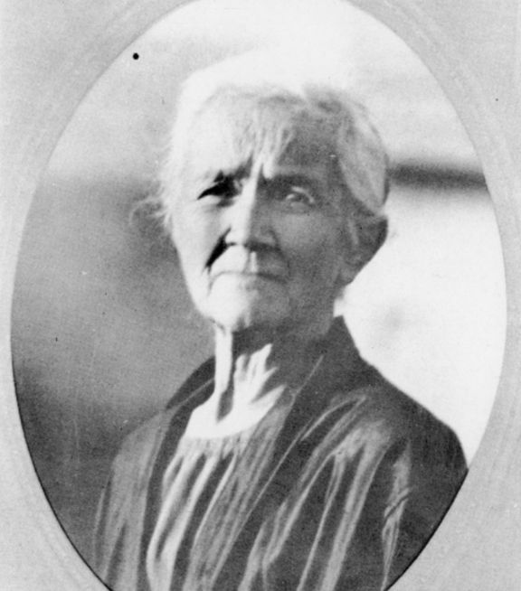 Anna Pammrová na sklonku života. 