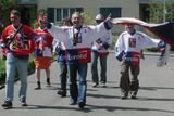 Čeští fanoušci na MS ve Švýcarsku