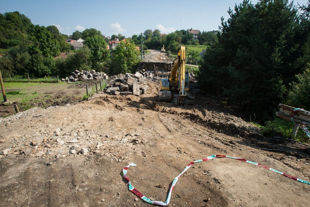 Zřícený most ve Vilémově