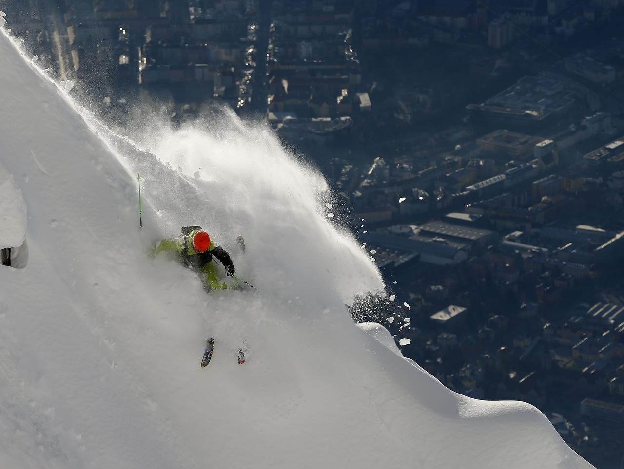 Fotogalerie: Freeride lyžování v Rakousku