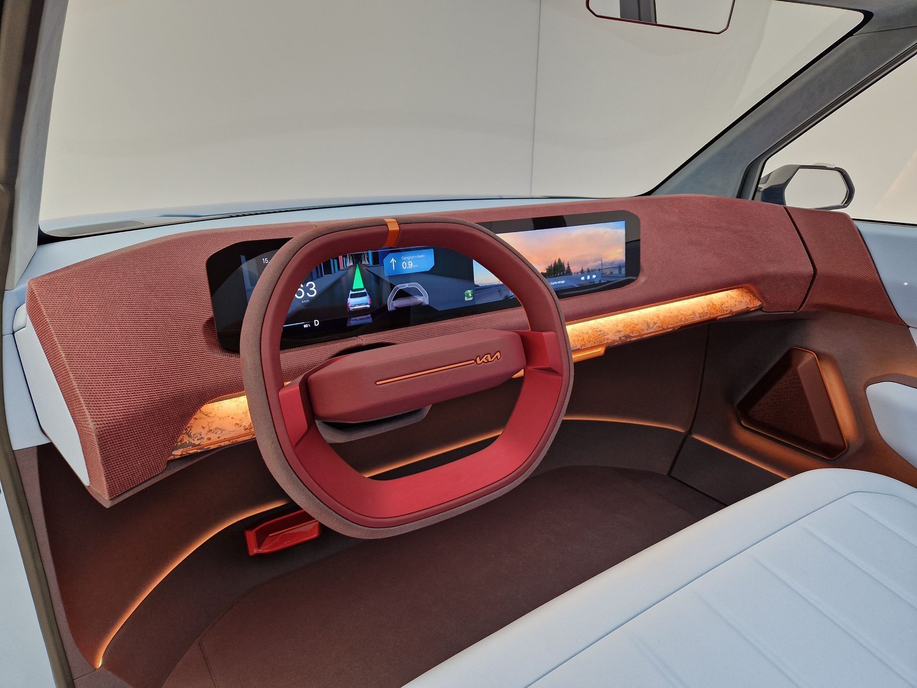 Kia EV2 živě Španělsko