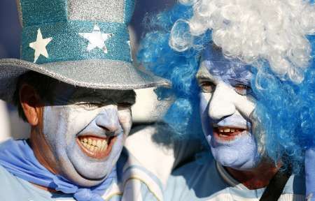 Nizozemsko - Argentina: fanoušci