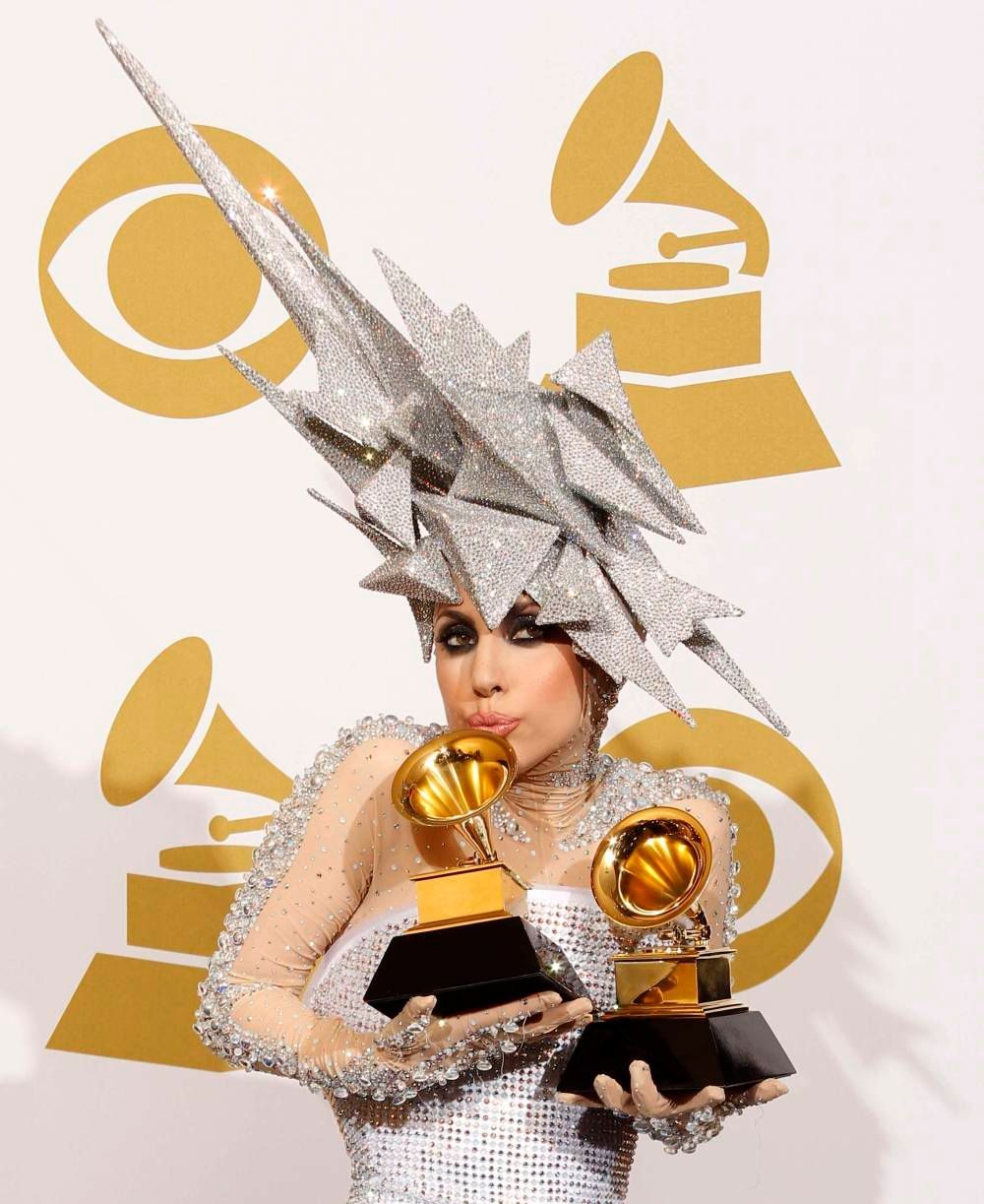 52. Předávání hudebních cen Grammy - Lady GaGa