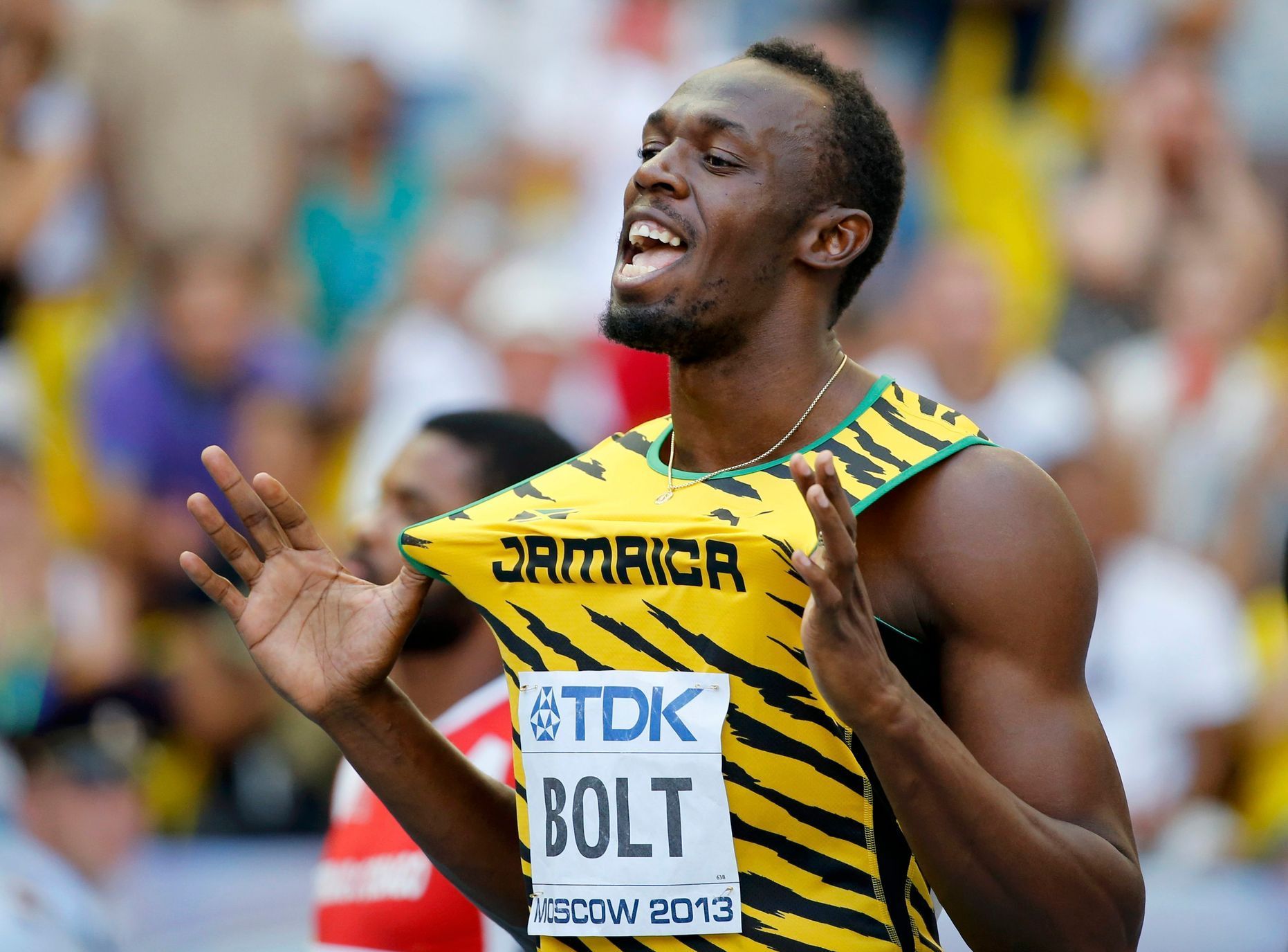 MS v atletice 2013, 100 m: Usain Bolt