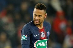 Neymar po finále poháru udeřil fanouška Rennes
