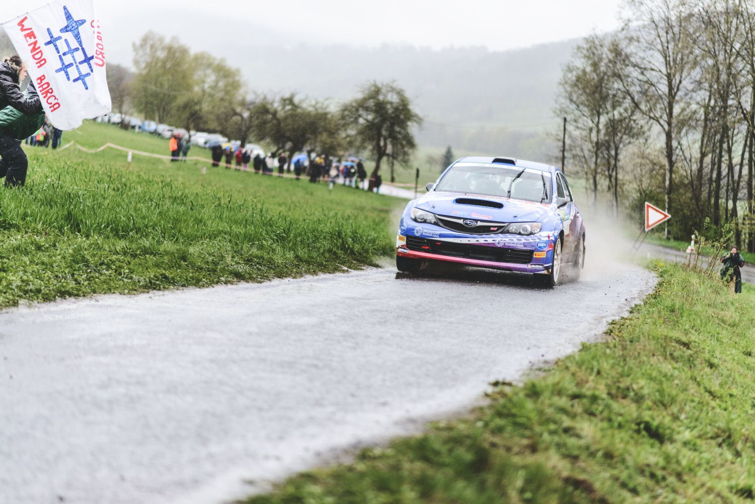 Rallye Šumava 2017: Václav Kopáček jun., Subaru Impreza STi