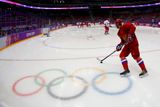 Ilja Kovalčuk byl u zatím poslední ruské hokejové olympijské medaile, bronzu v Salt Lake City před 12 lety.