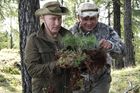 Putin odpočíval na Sibiři, vystačil si i bez dobrodružných kousků a kochal se přírodou