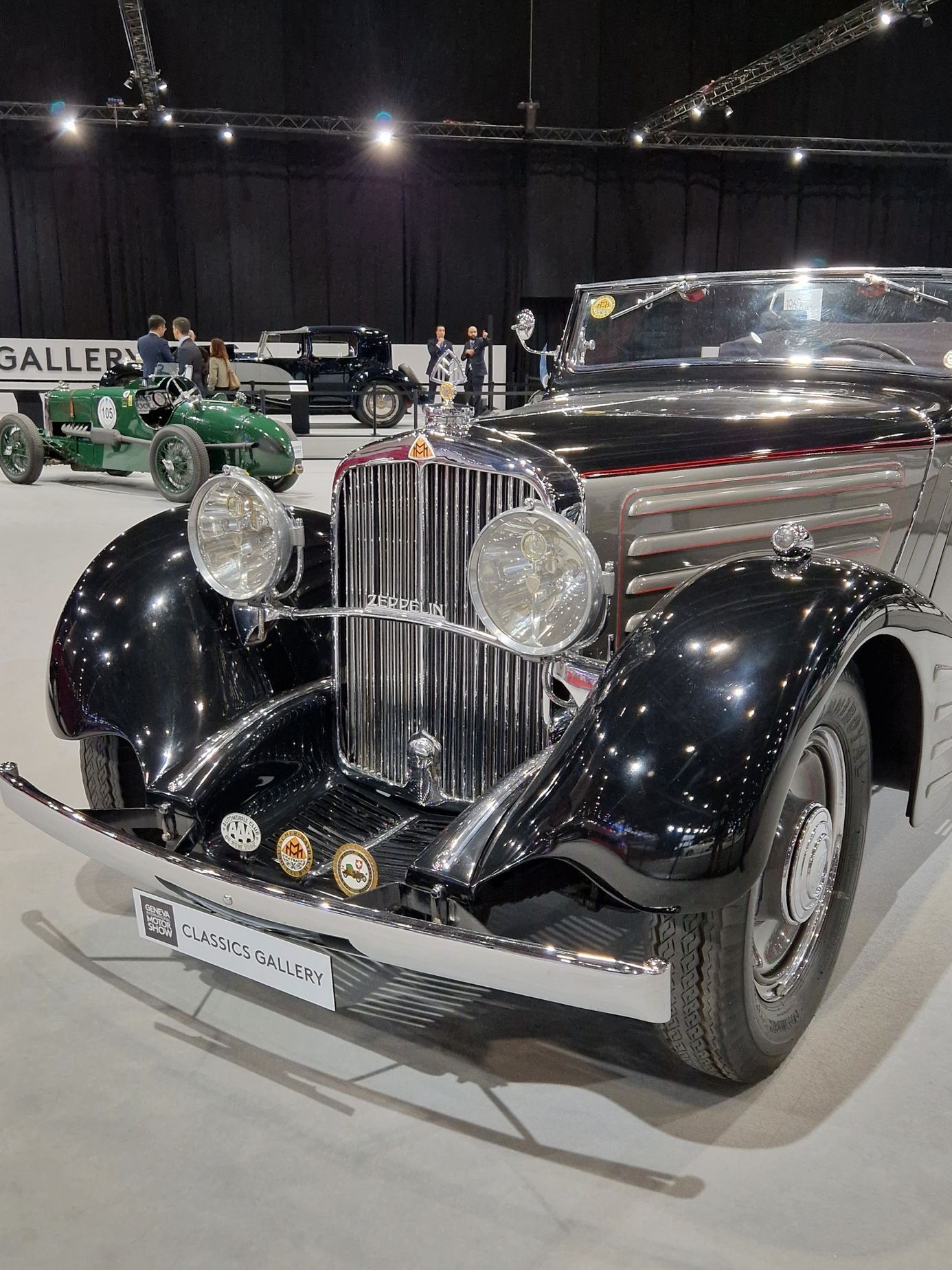 Autosalon Ženeva veteráni na výstavě