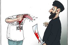 Karikaturami proti teroru. Umělci vyjadřují solidaritu