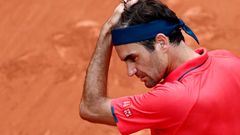 Roger Federer na French Open 2021
