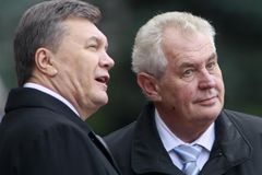 Ukraine's Yanukovych to visit Czech Republic in April