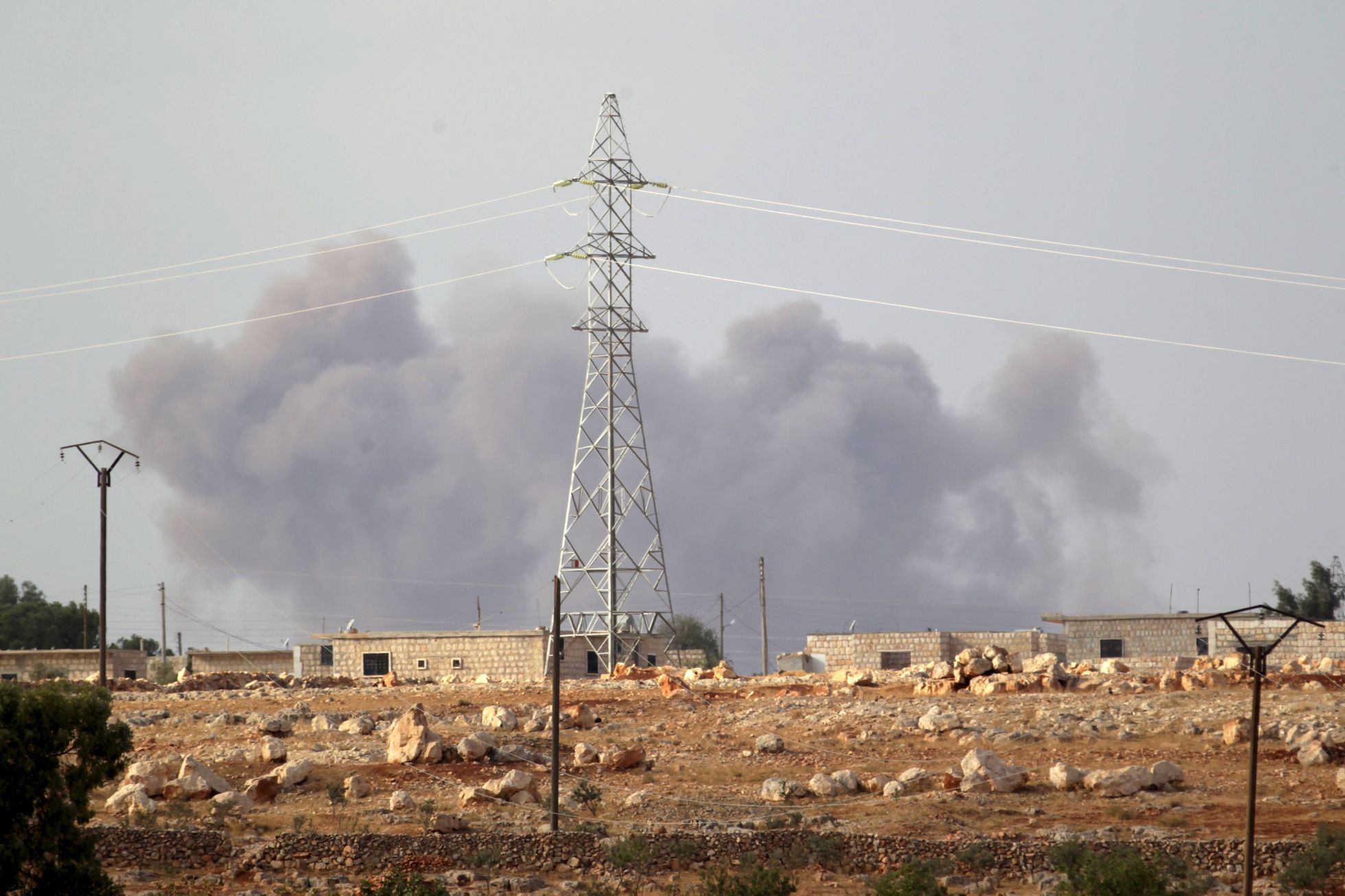 Ruské útoky v Sýrii - provincie Hamá