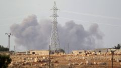 Ruské útoky v Sýrii - provincie Hamá