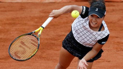 Kurumi Naraová v 2. kole French Open.