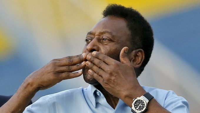 Legendární brazilský fotbalista Pelé.