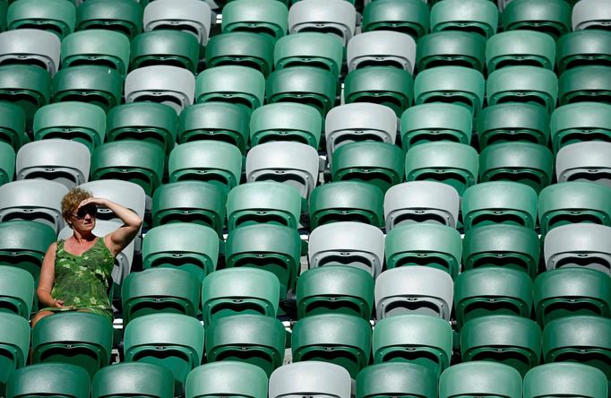 Australian Open 217, finále čtyřhry Ž: prázdné tribuny