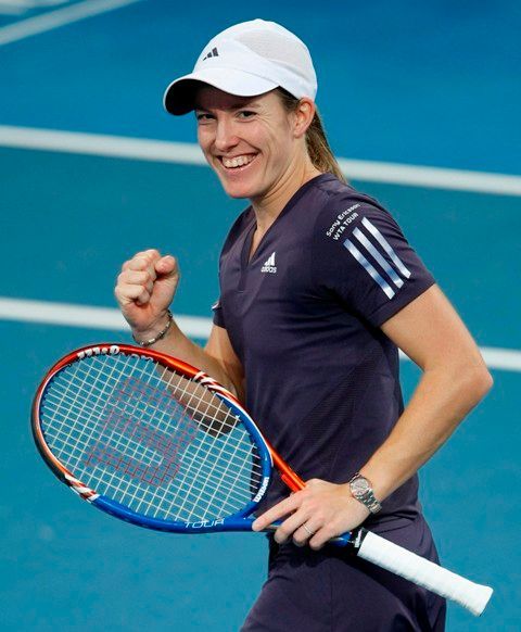 Justine Heninová v Brisbane