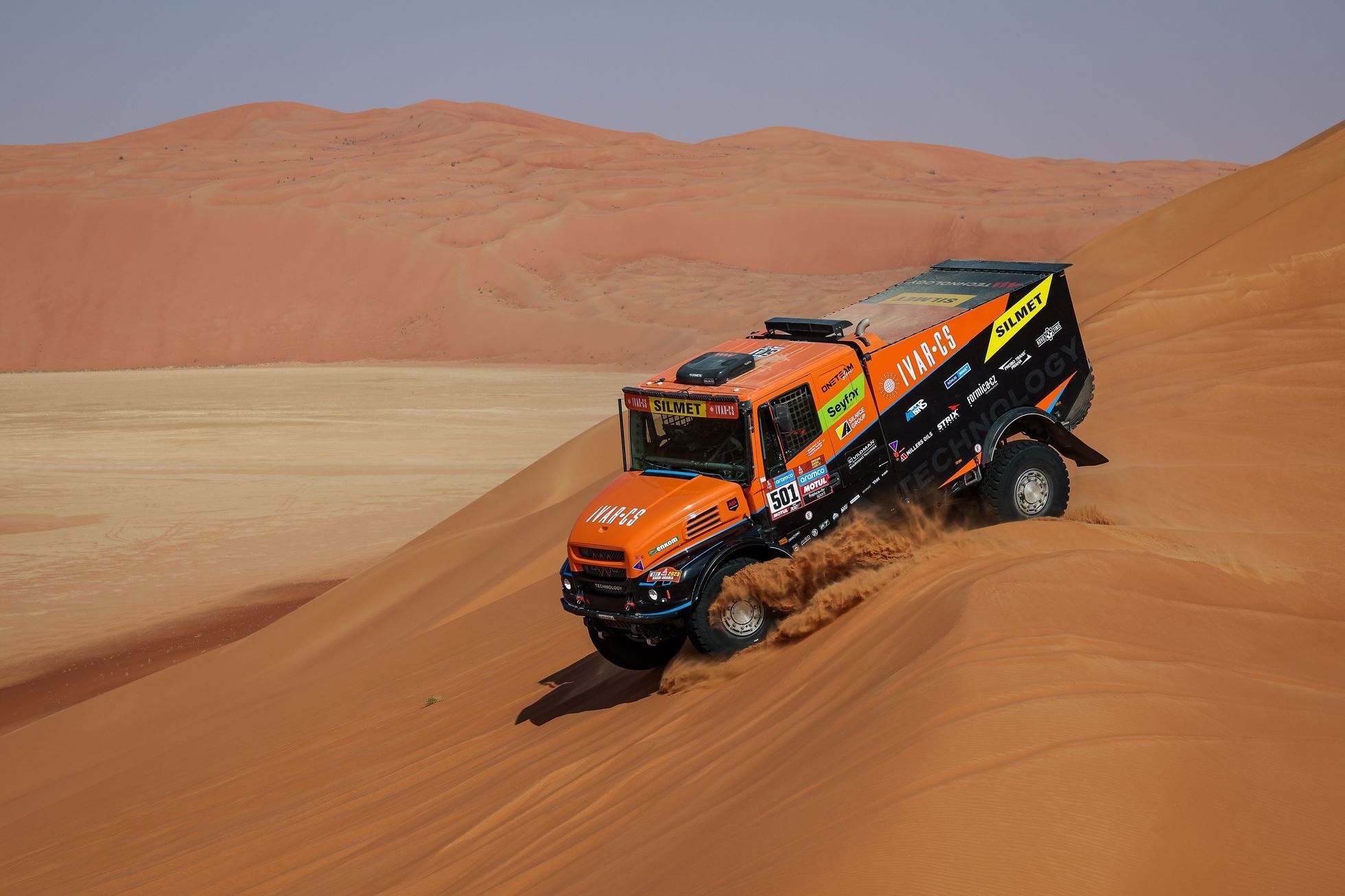 11. etapa Rallye Dakar 2023: Martin Macík ml. Iveco
