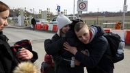 Ukrajina hranice uprchlíci