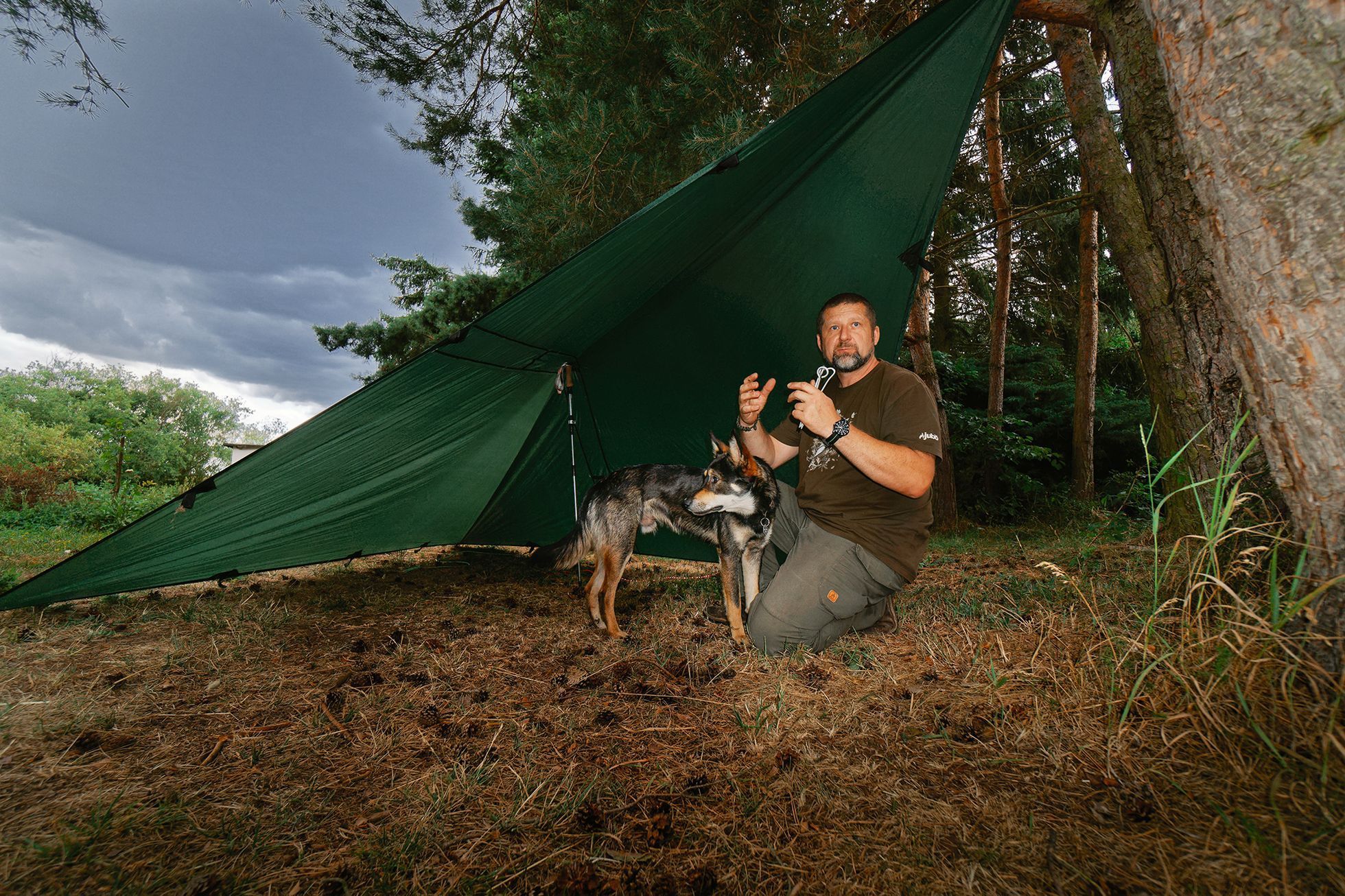 Bushcrafting, zálesáctví, pobyt v přírodě, les, bushcraft, Tomáš Krákora, kurz přežití