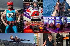 Prázdniny pilotů F1: exkluzivní kostým, klavír, dřina v posilovně i vodní radovánky
