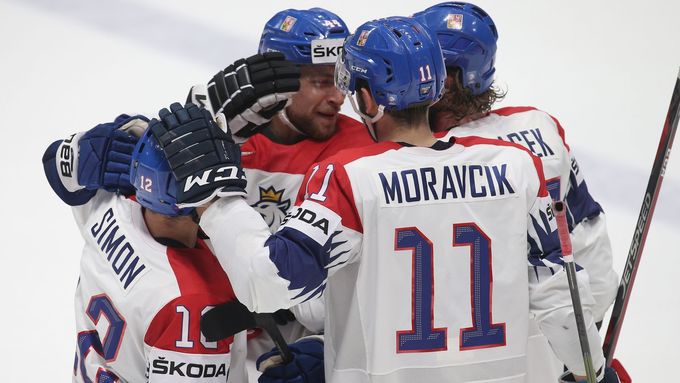 Čeští hokejisté se ve čtvrtfinále hokejového MS utkají s Německem.