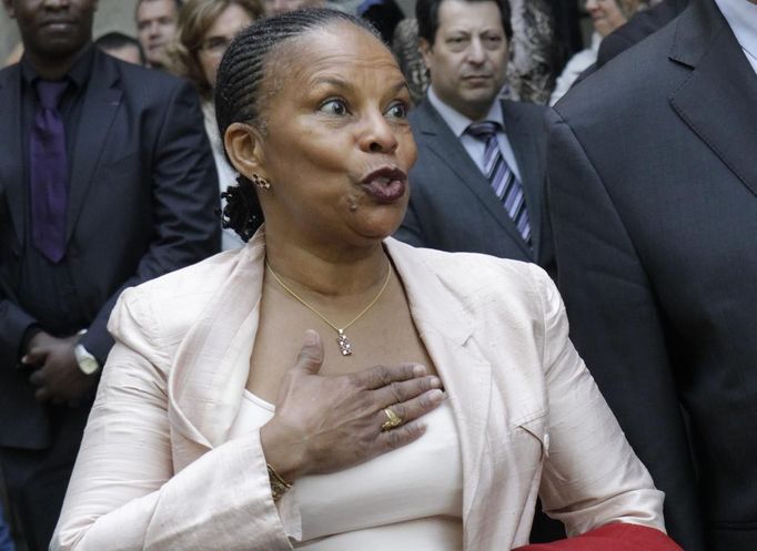 Christiane Taubira, nová francouzská ministryně spravedlnosti.