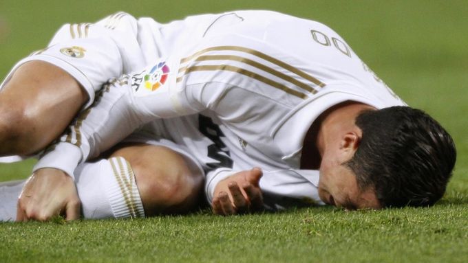 Zraněný Cristiano Ronaldo - ilustrační foto.