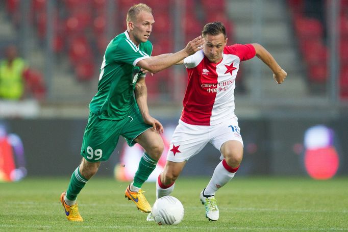 EL, Slavia-Levadia: Jan Bořil - Jevgenij Kobzar