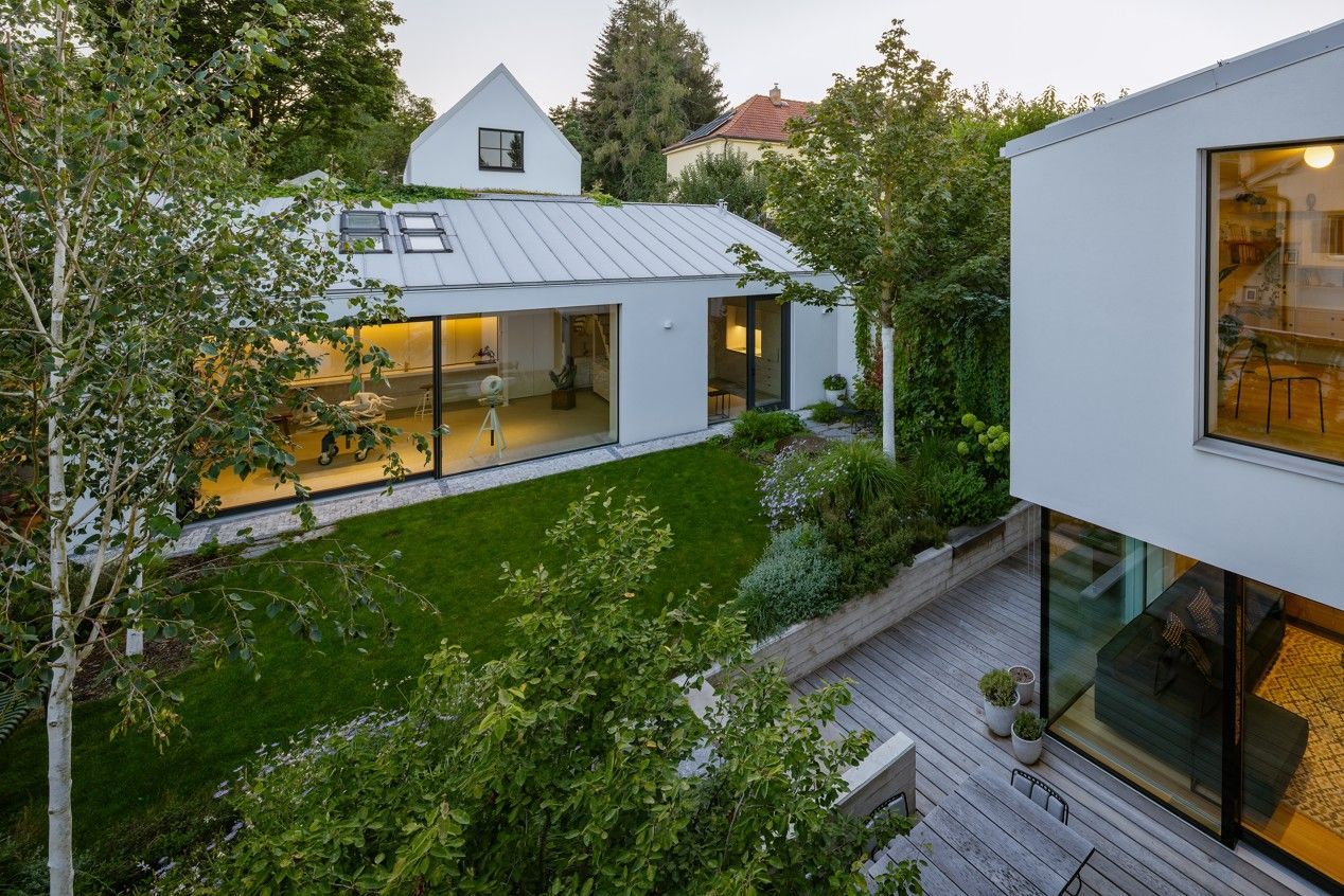 dům, sochařský ateliér, rekonstrukce, sochy, Praha, interiér roku