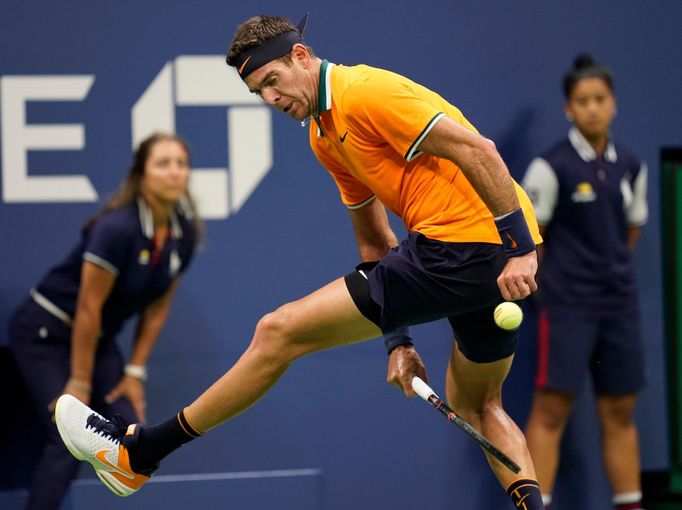 Nejlepší fotky US Open 2018: Juan Martín del Potro ve finále