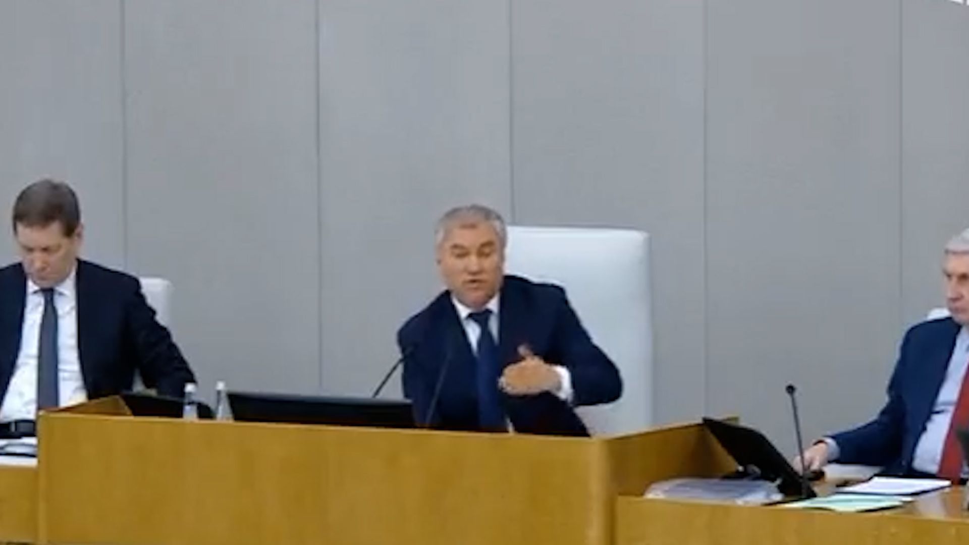 Vjačeslav Volodin a McDonald's